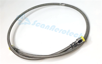 100cm PTFE, -4 MS Fittings, 1500PSI working pressure        